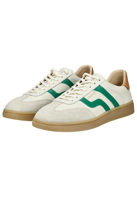 GANT Sneaker Leder Weiß/Grün