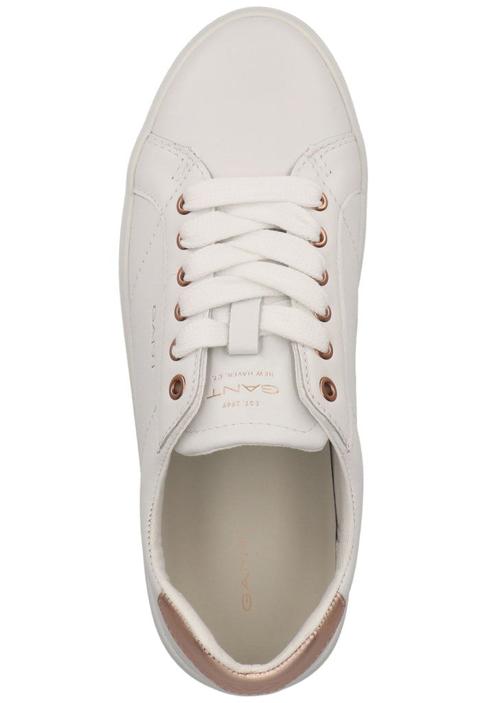 GANT Sneaker Leder Weiß kombi