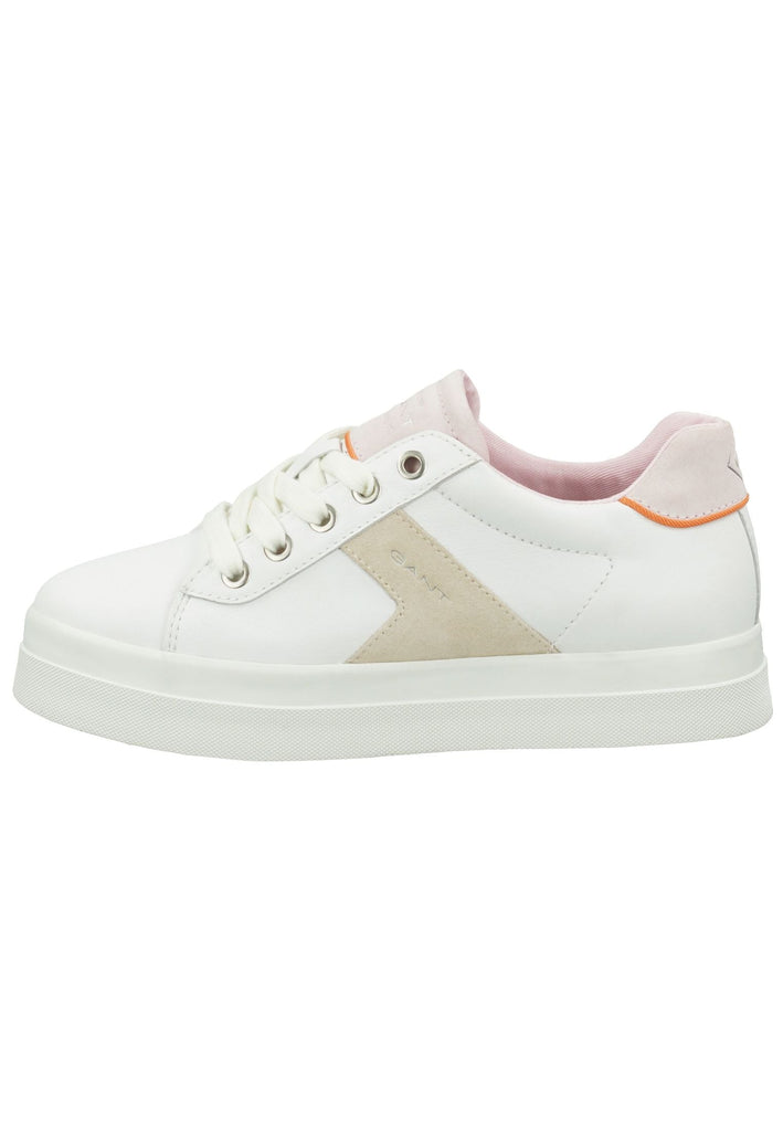 GANT Sneaker Leder Weiß/Pink