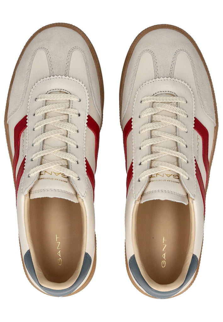 GANT Sneaker Leder Weiß/Rot