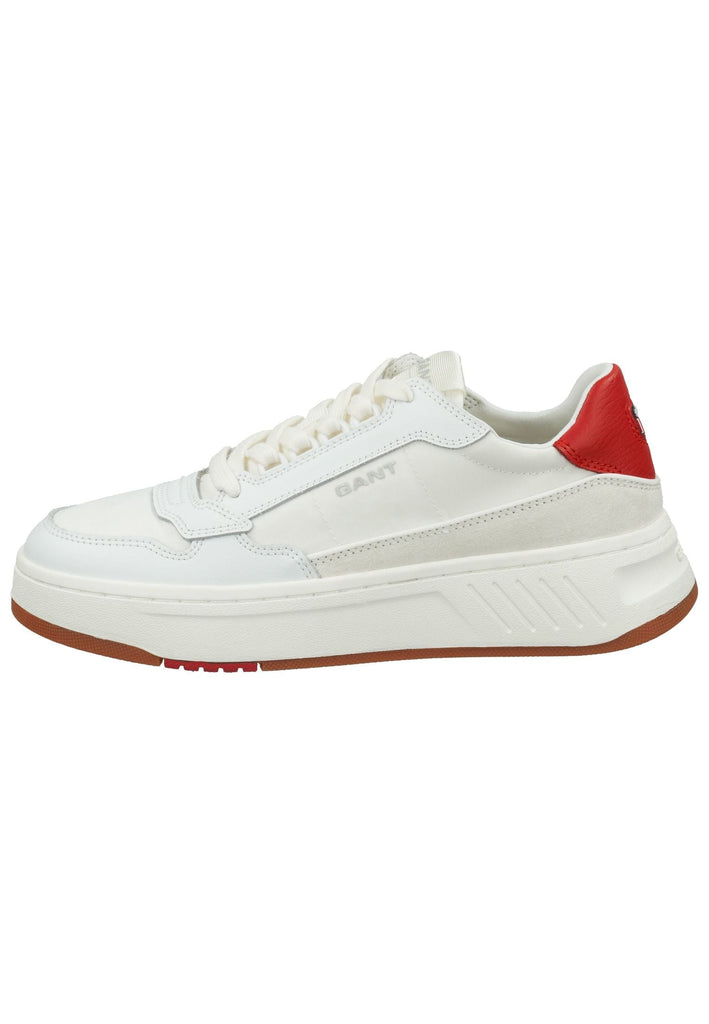 GANT Sneaker Leder Weiß/Rot