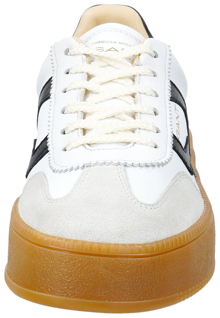 GANT Sneaker Leder Weiß/Schwarz