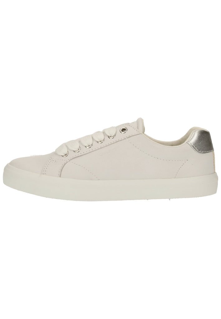 GANT Sneaker Leder Weiß/Silber