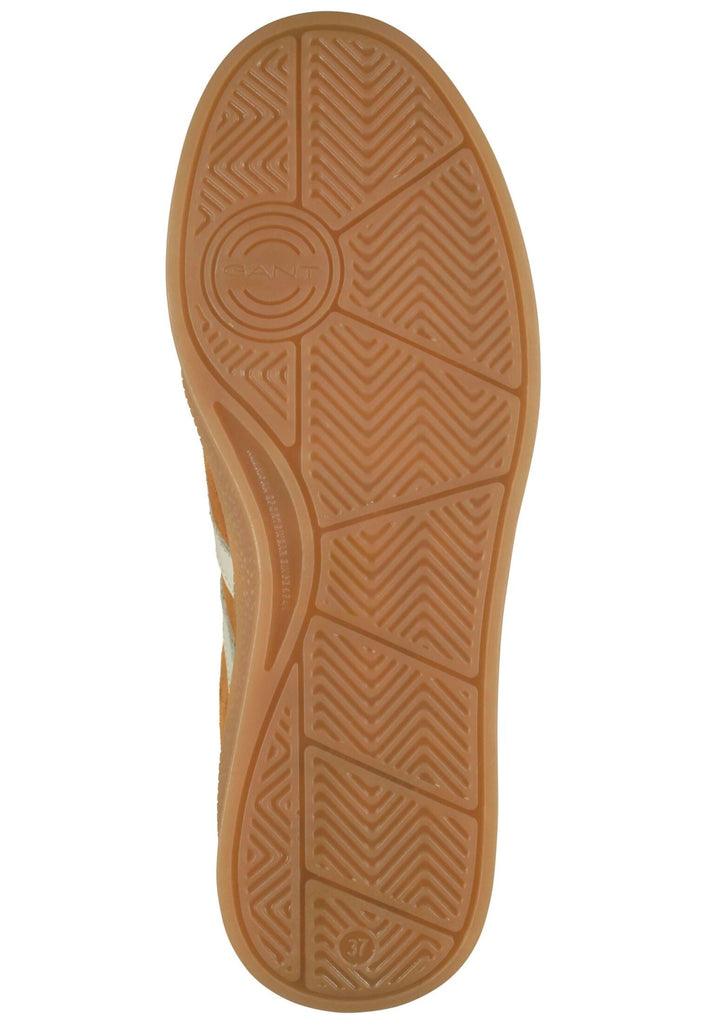 GANT Sneaker Lederimitat/Textil Gelb/Weiß