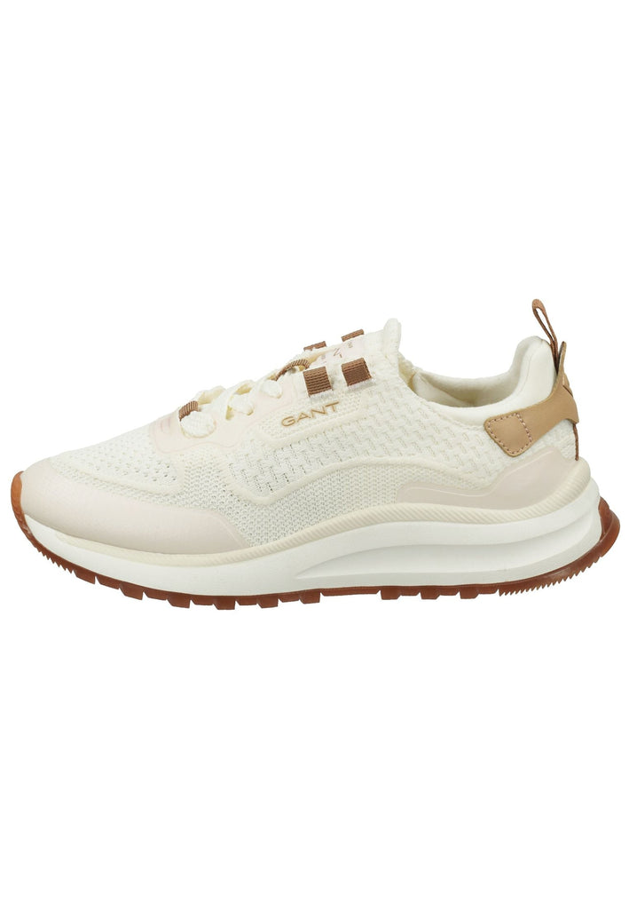 GANT Sneaker Lederimitat/Textil Weiß