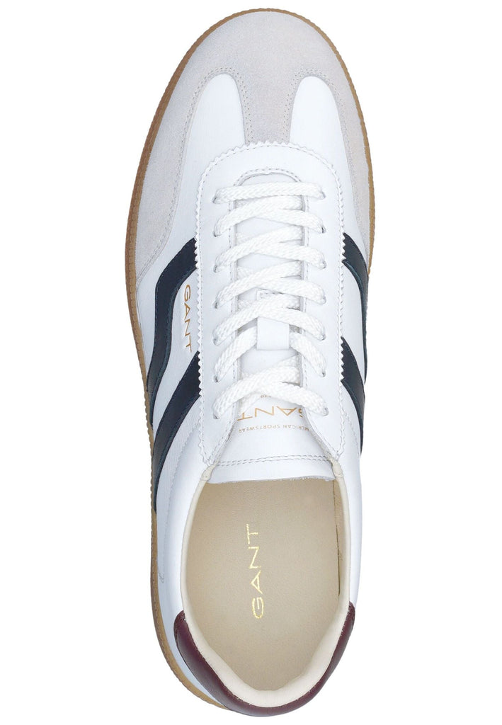 GANT Sneaker Lederimitat/Textil Weiß/Blau