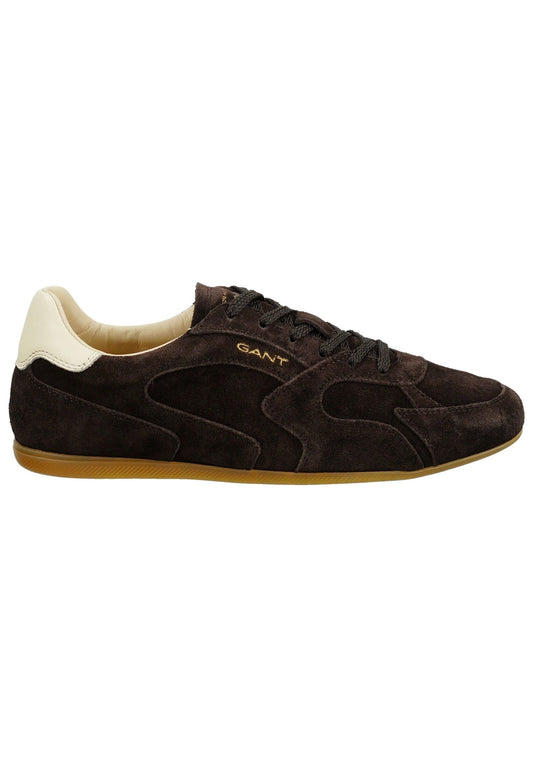 GANT Sneaker Nubukleder/Textil Dunkelbraun