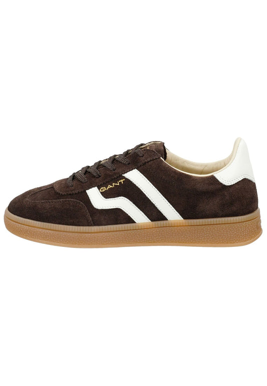 GANT Sneaker Veloursleder Braun/Weiß