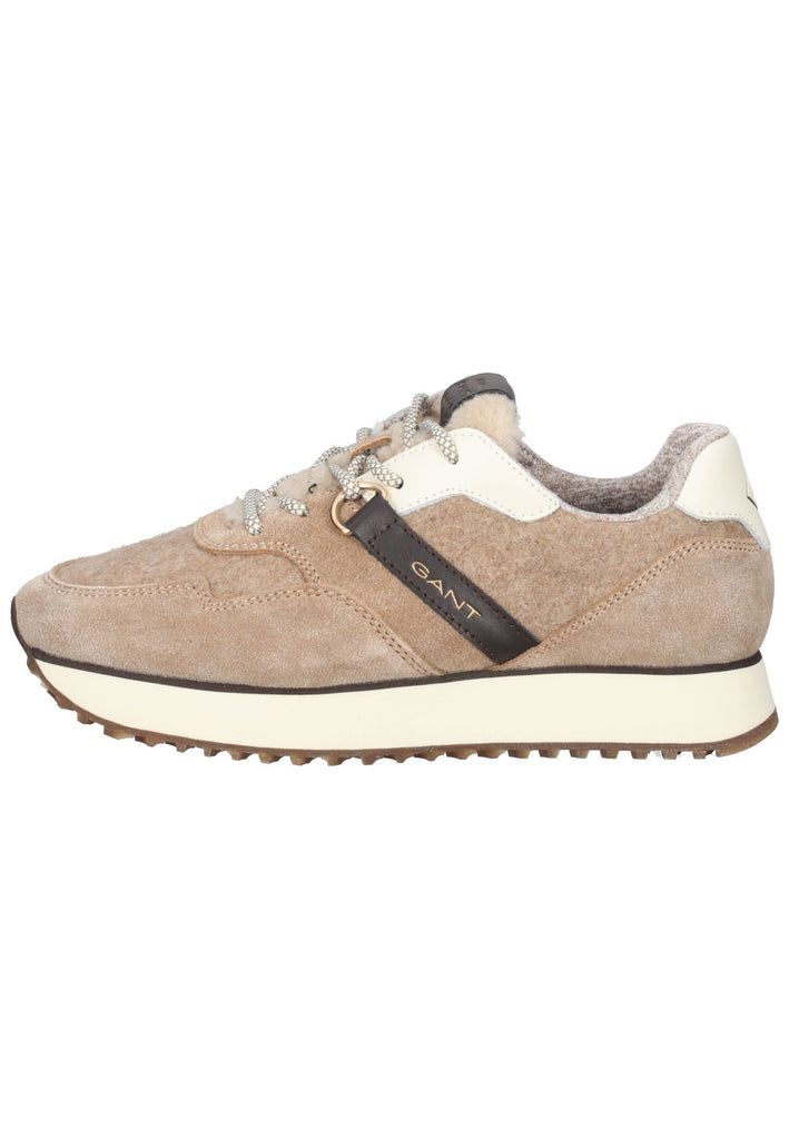 GANT Sneaker Veloursleder Hellbraun