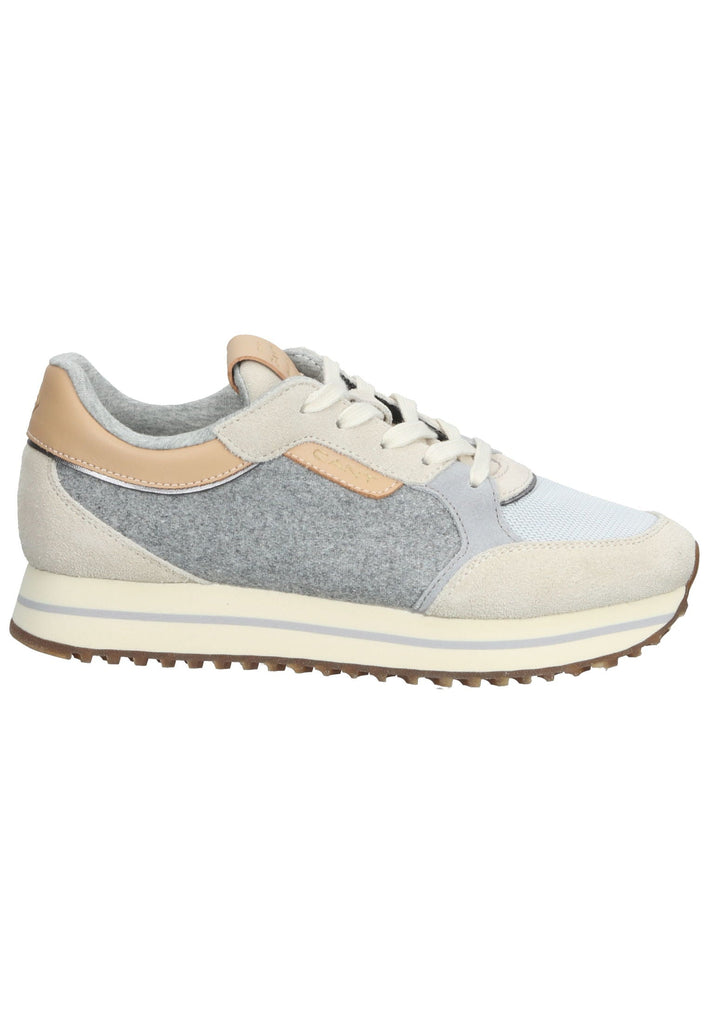 GANT Sneaker Veloursleder/Mesh Beige/Grau