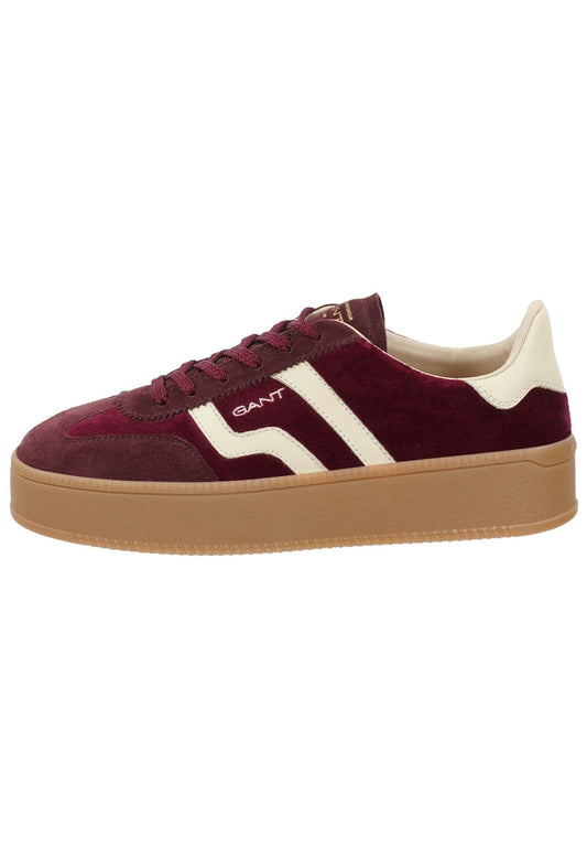 GANT Sneaker Veloursleder Rot