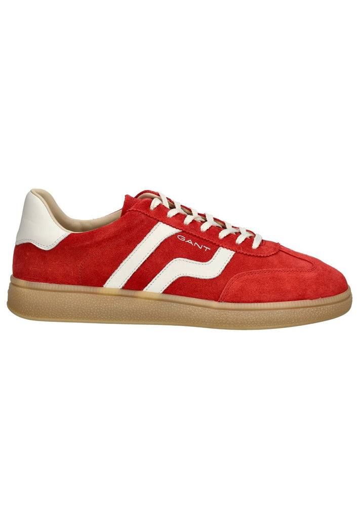 GANT Sneaker Veloursleder Rot/Weiß
