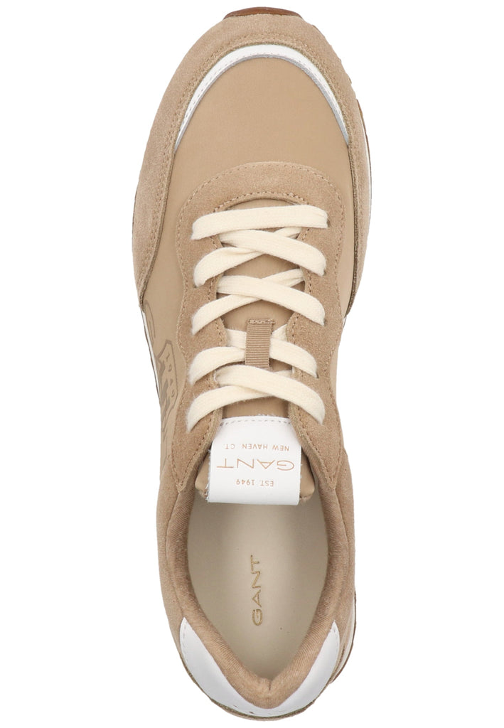 GANT Sneaker Veloursleder/Textil Beige/Braun