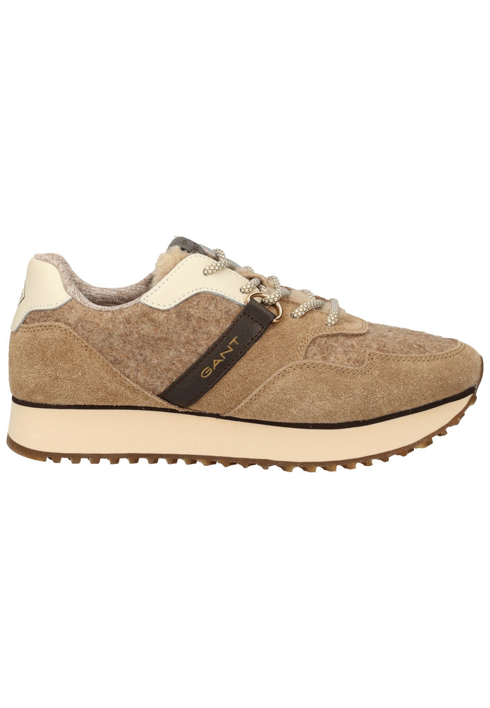 GANT Sneaker Veloursleder/Textil Braun
