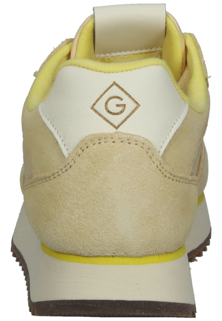 GANT Sneaker Veloursleder/Textil Gelb