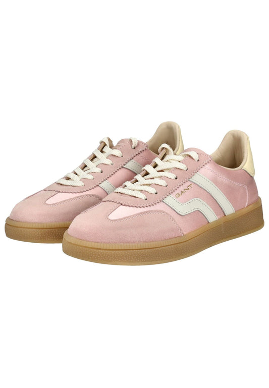 GANT Sneaker Veloursleder/Textil Rosa/Weiß