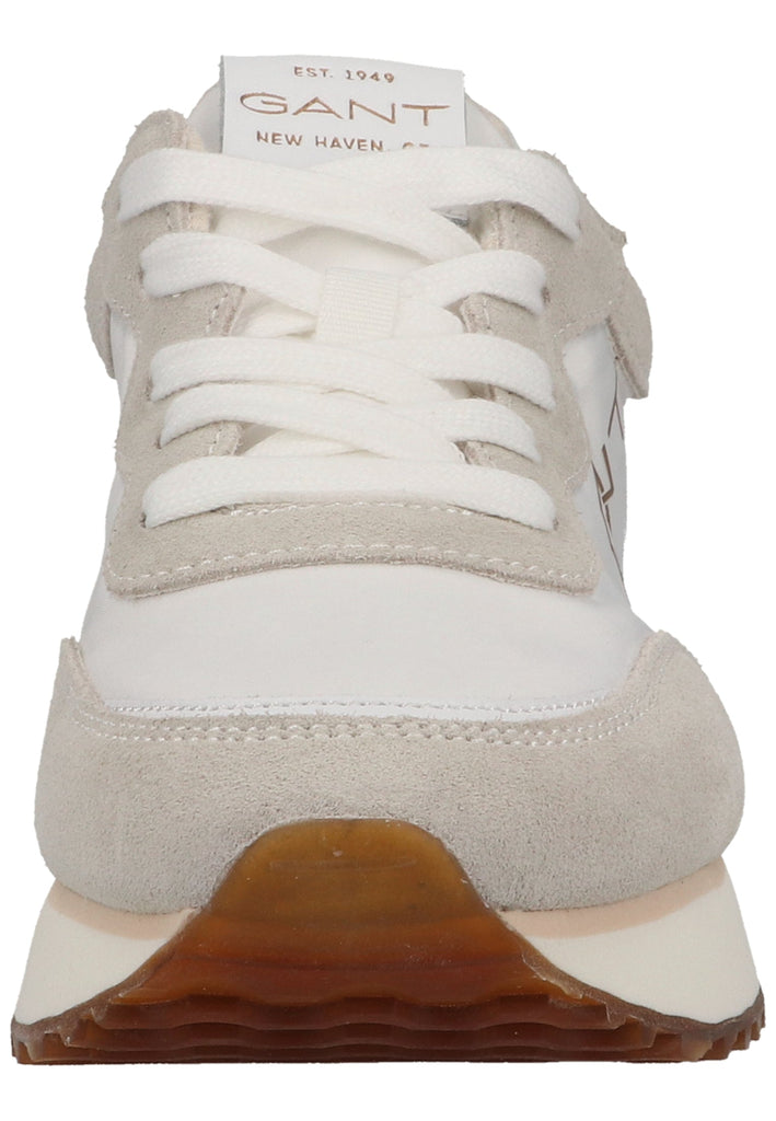 GANT Sneaker Veloursleder/Textil Weiß kombi