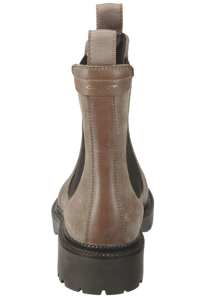 GANT Stiefel Leder/Textil Taupe