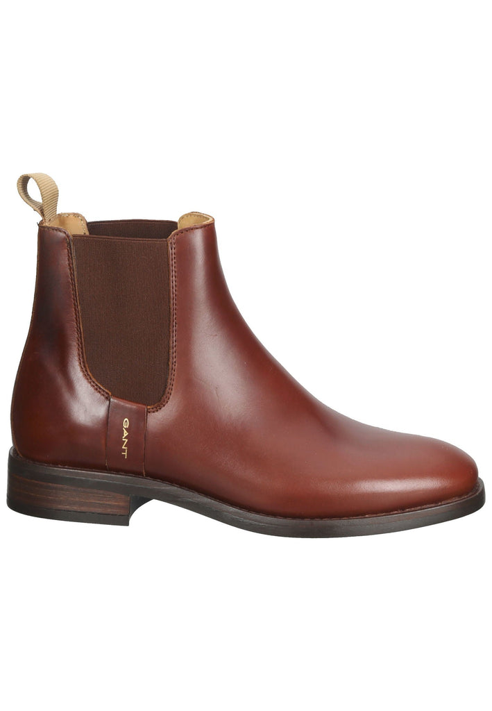 GANT Stiefelette Glattleder Cognac