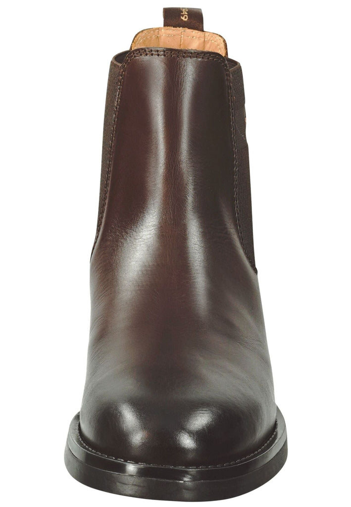 GANT Stiefelette Glattleder Dunkelbraun