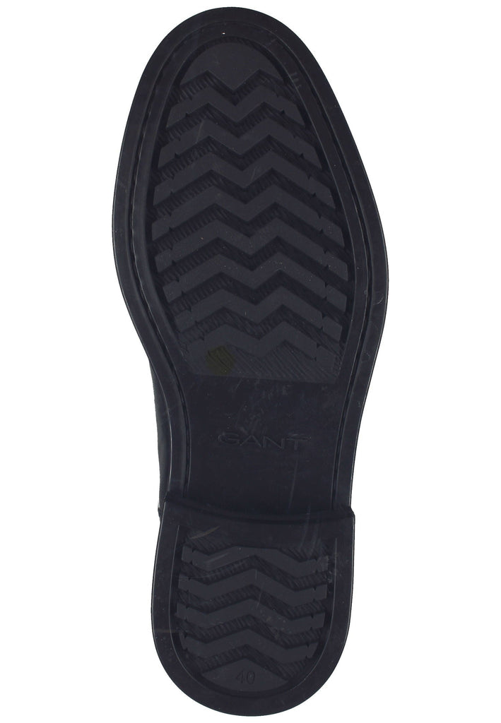 GANT Stiefelette Glattleder Schwarz