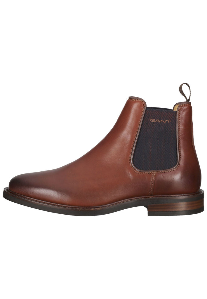 GANT Stiefelette Leder Cognac