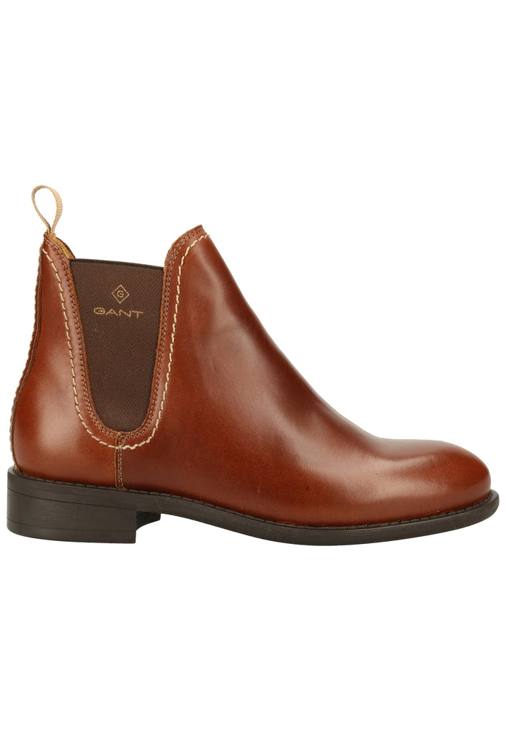 GANT Stiefelette Leder Cognac