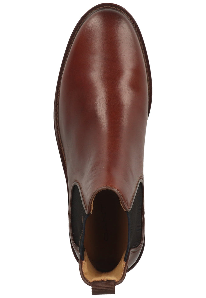 GANT Stiefelette Leder Cognac