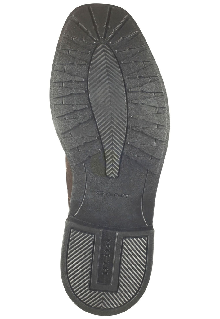 GANT Stiefelette Leder Dunkelbraun