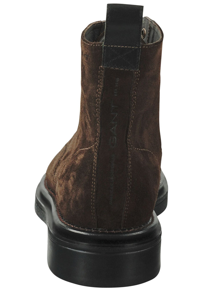 GANT Stiefelette Leder Dunkelbraun