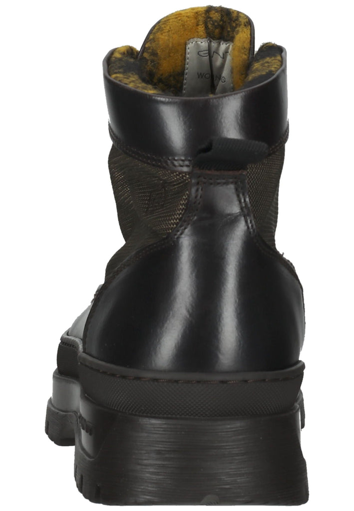 GANT Stiefelette Leder Dunkelbraun