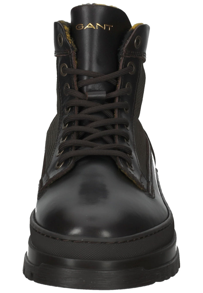 GANT Stiefelette Leder Dunkelbraun