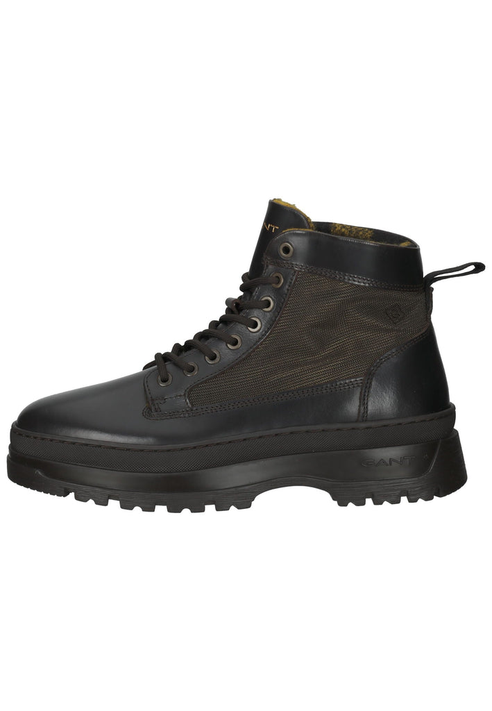 GANT Stiefelette Leder Dunkelbraun