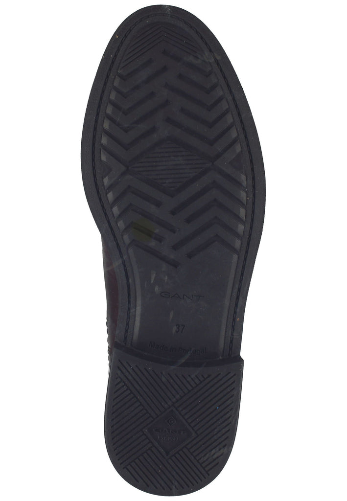 GANT Stiefelette Leder Dunkelbraun