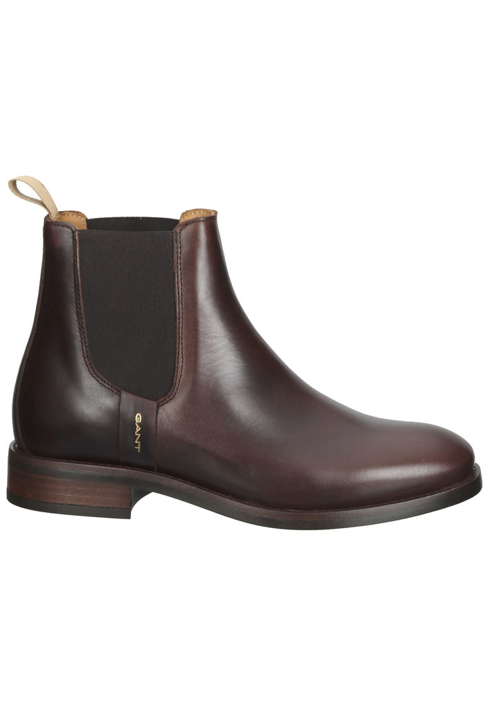 GANT Stiefelette Leder Dunkelbraun