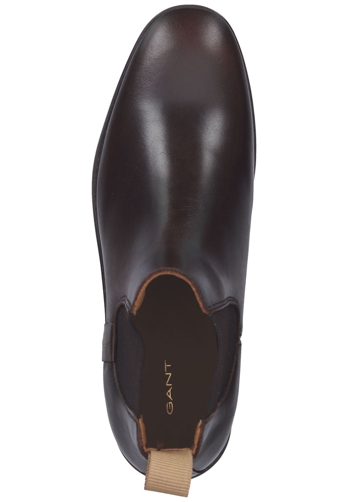 GANT Stiefelette Leder Dunkelbraun