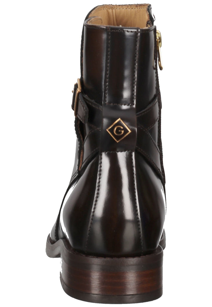 GANT Stiefelette Leder Dunkelbraun