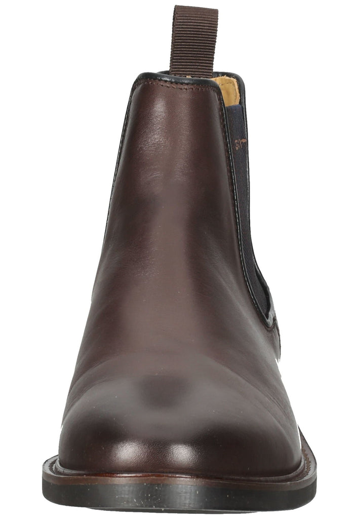 GANT Stiefelette Leder Dunkelbraun