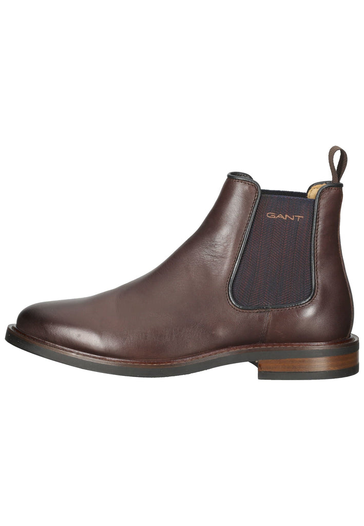 GANT Stiefelette Leder Dunkelbraun