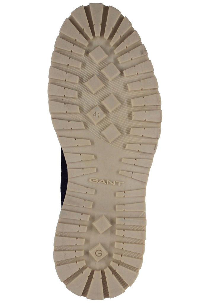 GANT Stiefelette Leder Dunkelbraun/Schwarz