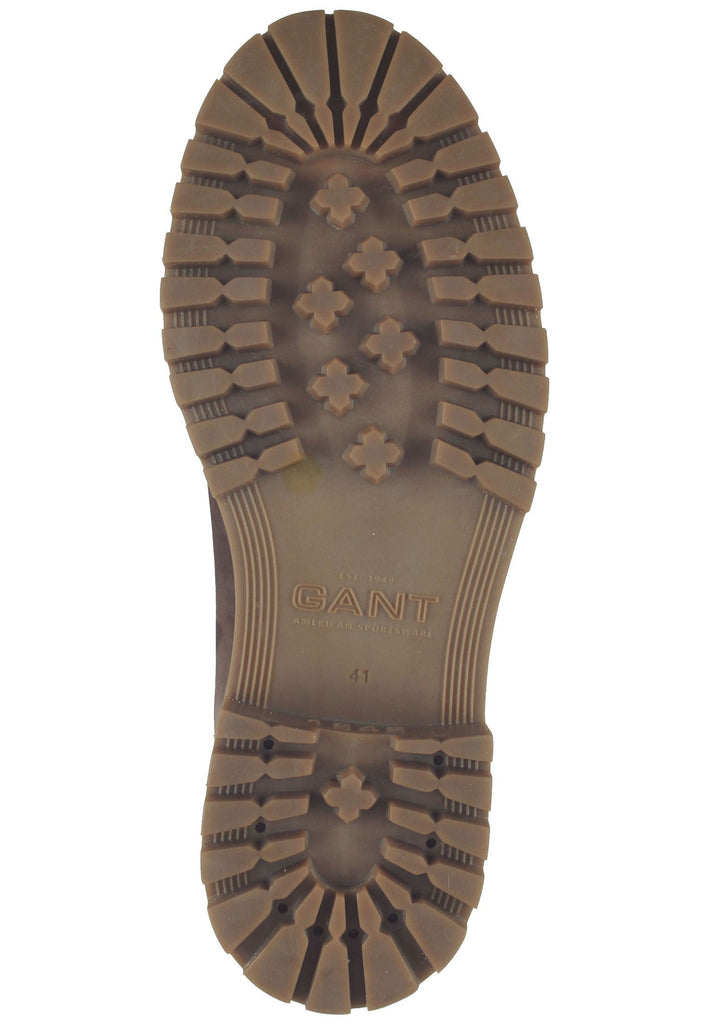 GANT Stiefelette Leder Dunkelbraun Warmfutter