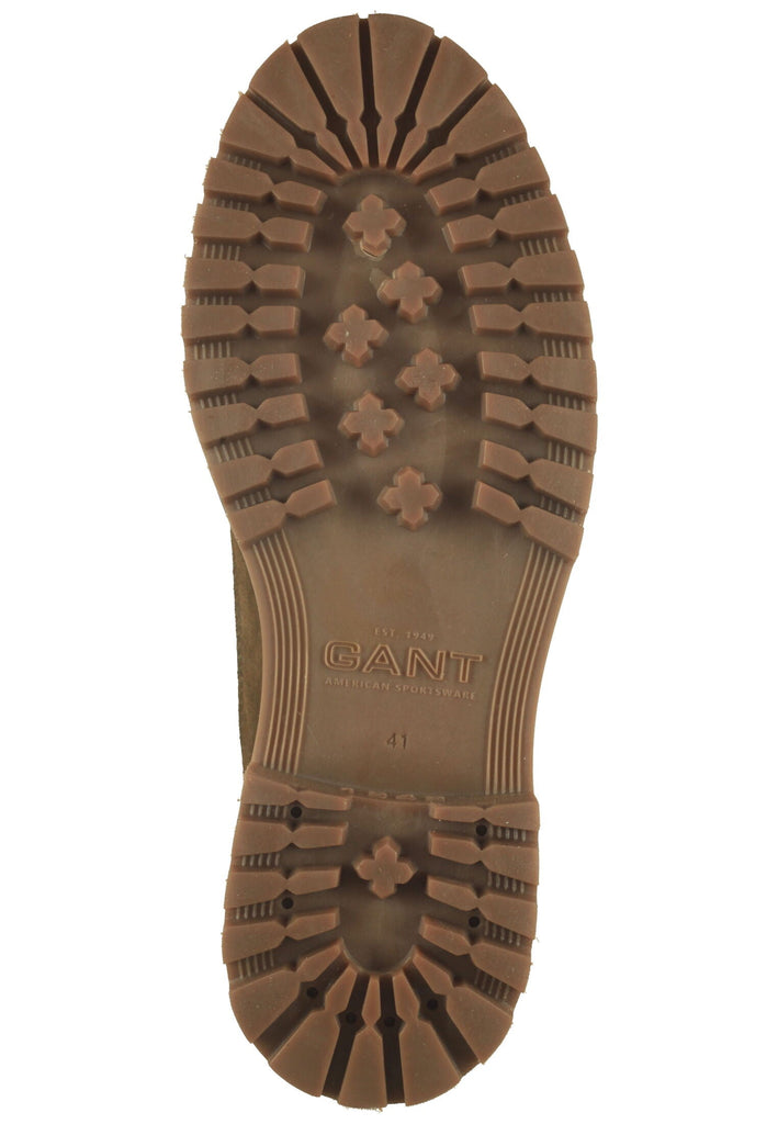 GANT Stiefelette Leder Dunkelgrün Warmfutter