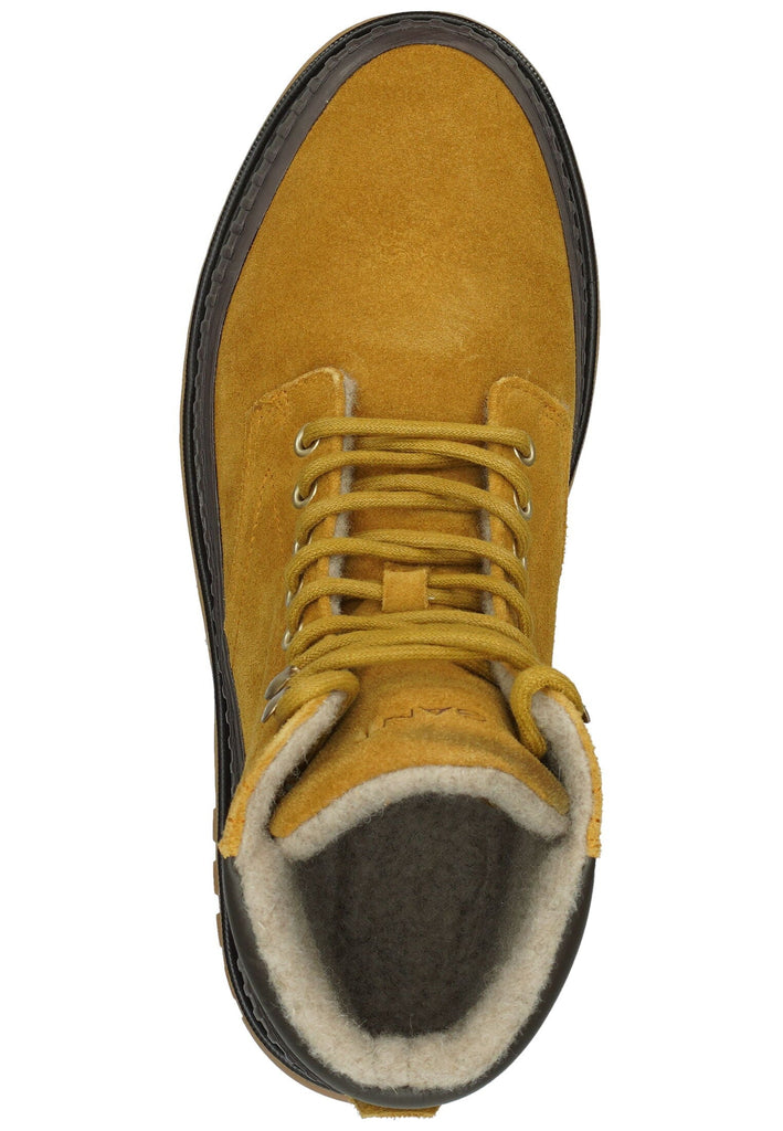 GANT Stiefelette Leder Gelb Warmfutter