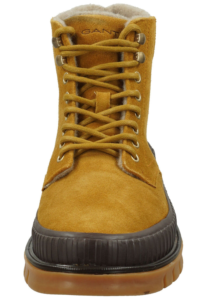 GANT Stiefelette Leder Gelb Warmfutter