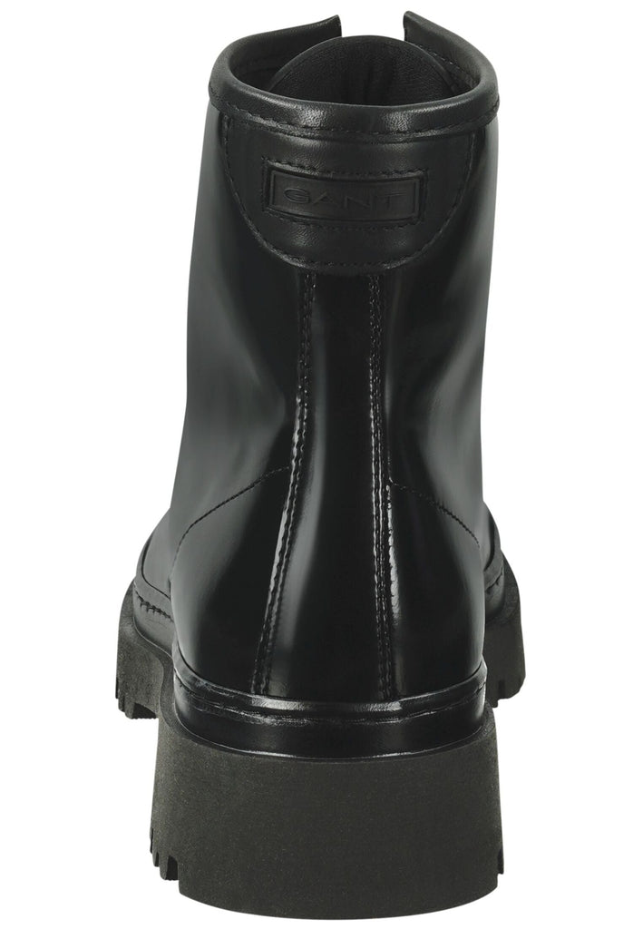 GANT Stiefelette Leder Schwarz