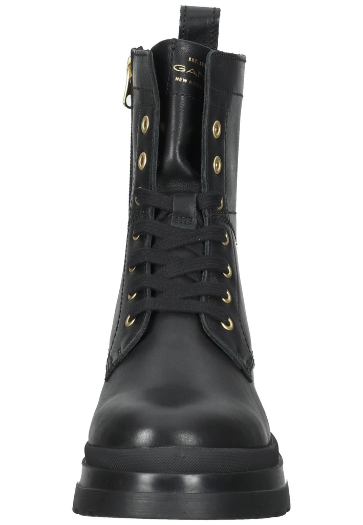 GANT Stiefelette Leder Schwarz