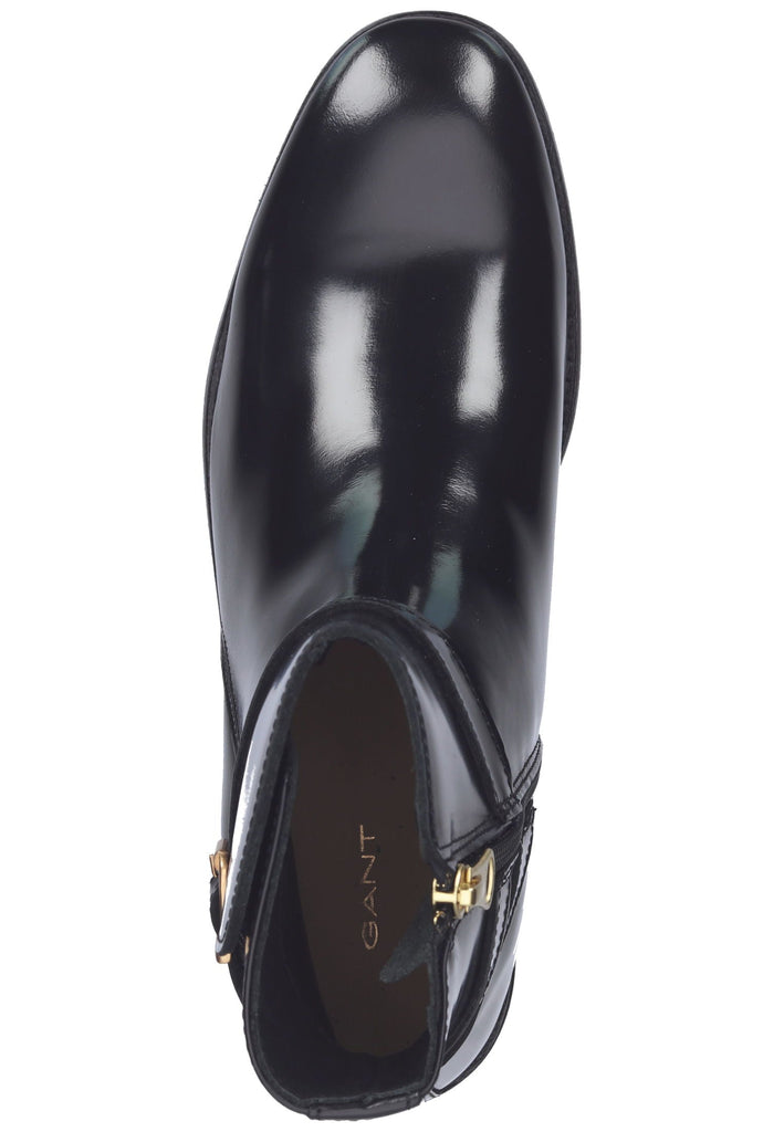 GANT Stiefelette Leder Schwarz