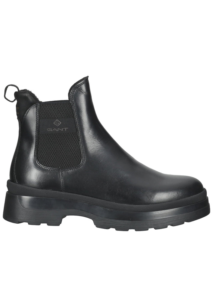 GANT Stiefelette Leder Schwarz