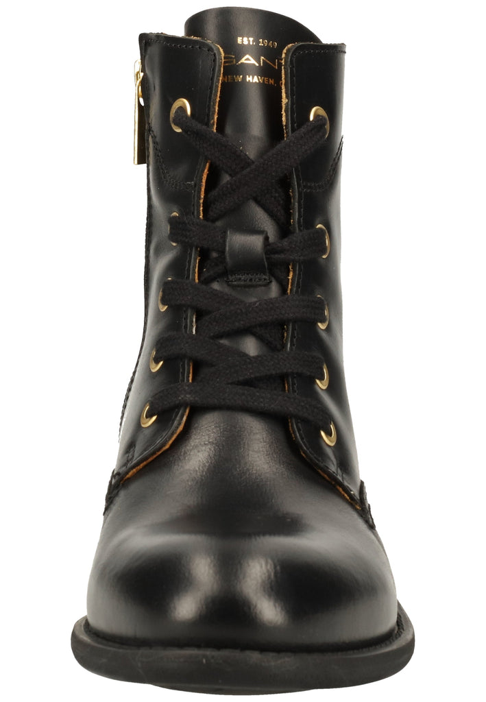 GANT Stiefelette Leder Schwarz