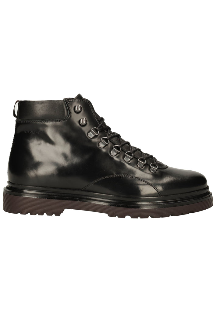 GANT Stiefelette Leder Schwarz